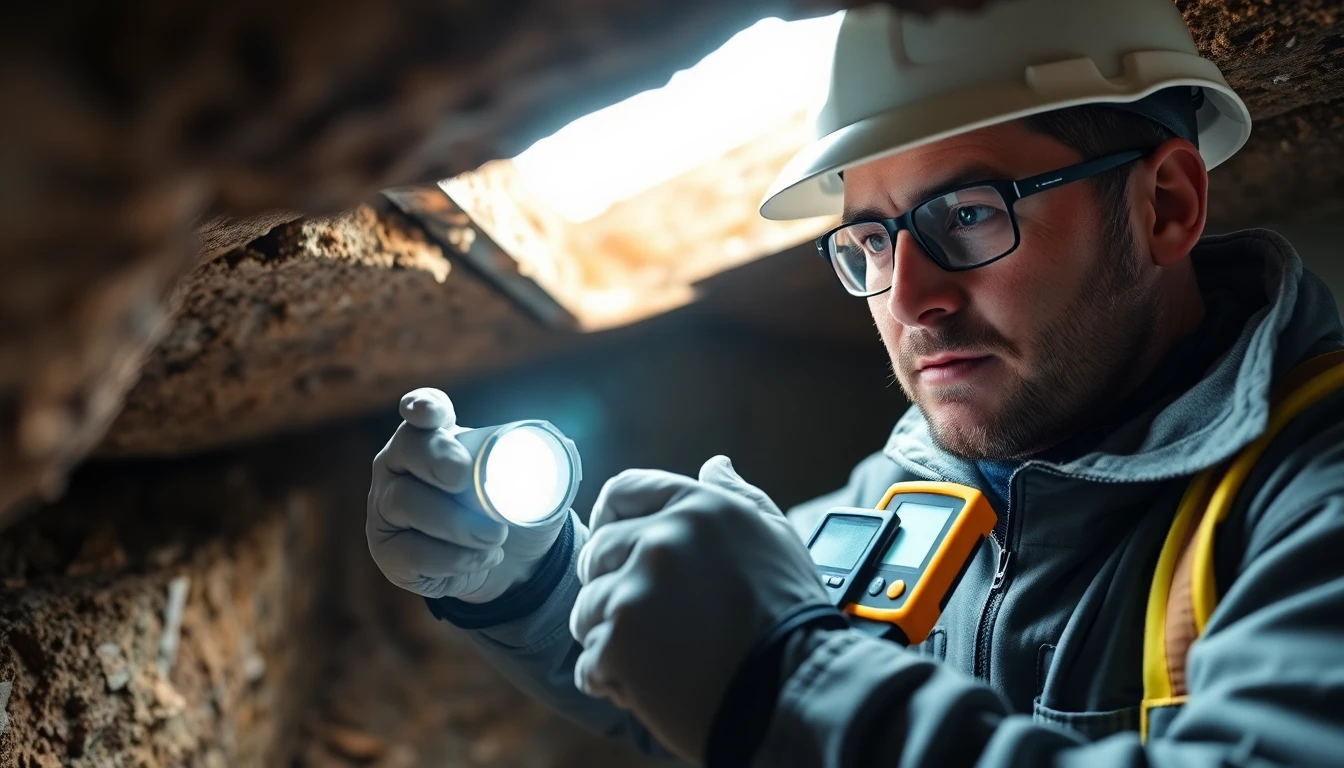 Crawl Space Mold Inspection